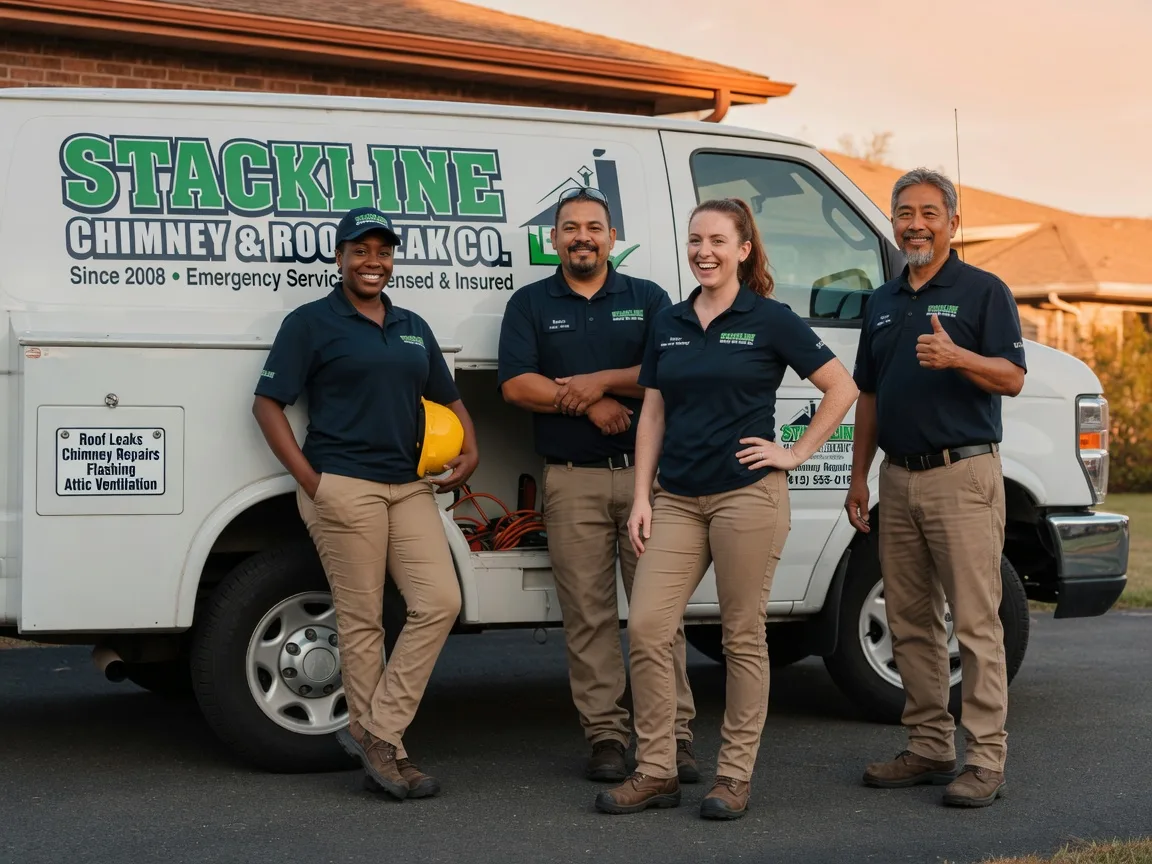 Chimney flashing repair company in Overland Park, KS